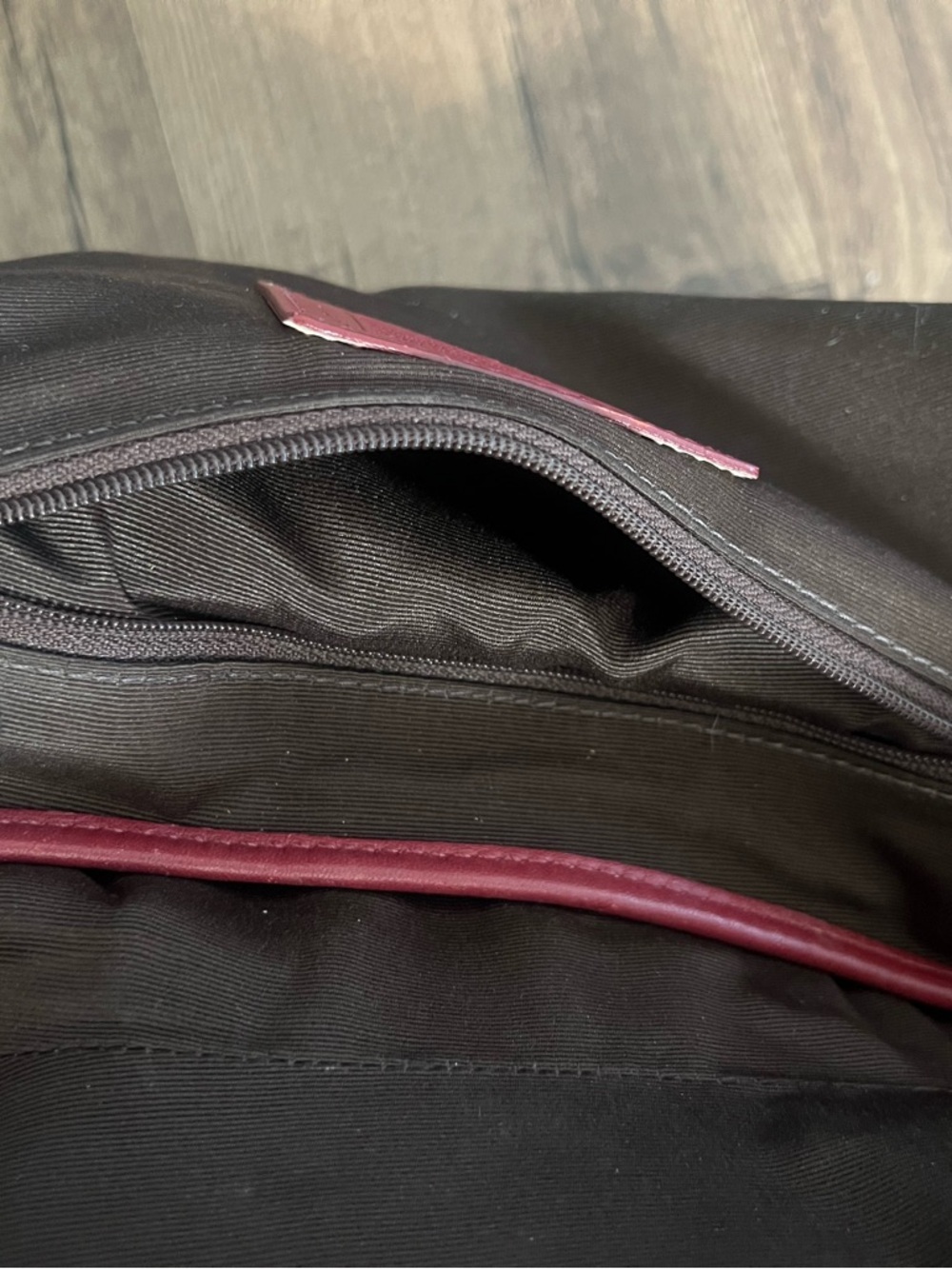 Coach SoHo Red Signature Canvas & Leather Shoulder Bag with Buckle Accent - Picture 15 of 16